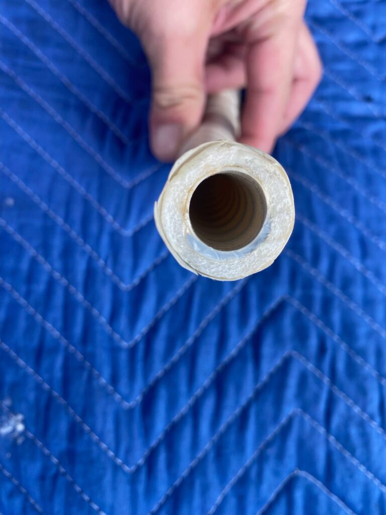 通常のドレンより優れた性能の断熱ドレン