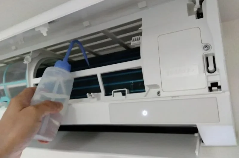 流水テストで水の流れを確認します